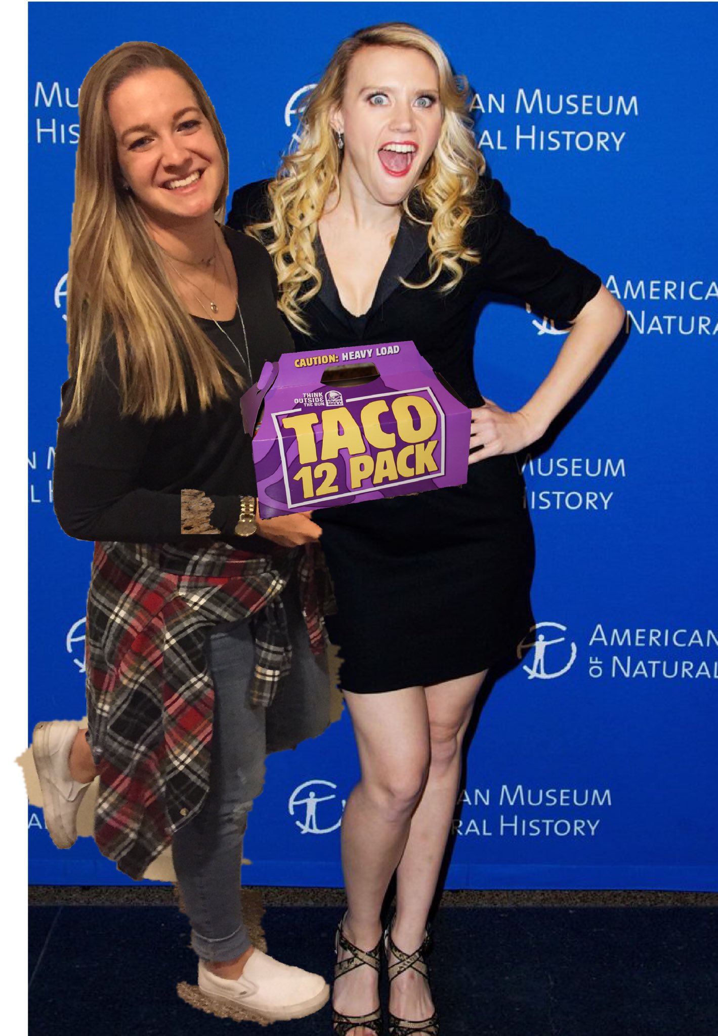 Happy bday to the wifey kate mckinnon love ya just as much as I love tacos 