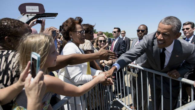 thehill's tweet photo. President Obama leaves office with longest jobs growth streak in over 75 years: https://t.co/2YHLBn8HEf https://t.co/mFFGSH8Se4