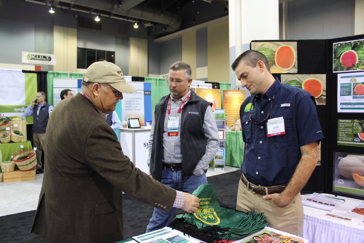 CliftonSeedCo's tweet photo. Come see us at booth #610 at the SE Regional Fruit & Vegetable Conference in Savannah, GA today + tomorrow! #Savannah #SERFVC #Seed 🌱🍉🥒🌽🌶 https://t.co/GlTqJhYJKK