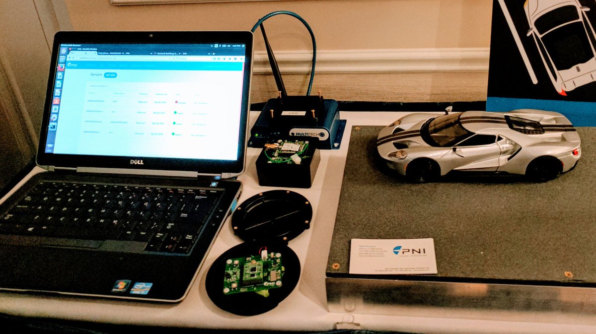 JoinedWorld's tweet image. Another #MultiTechSys #LoRaWAN conduit gateway enabling an awesome #PNI smart parking demo at #CES2017