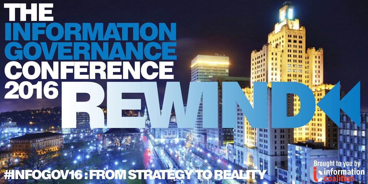 Rewind back to #InfoGov16 for a virtual event sharing some top sessions: infocoalition.com/infogov16-rewi… #InfoGov #ECM #InfoStrat