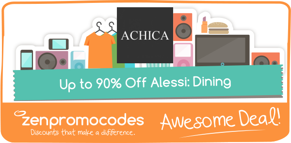 zenpromocodes's tweet photo. #ACHICA #DiscountDeal Up to 90% Off Alessi: Dining https://t.co/XKEgnb0bVi https://t.co/iMfrgz1KNk