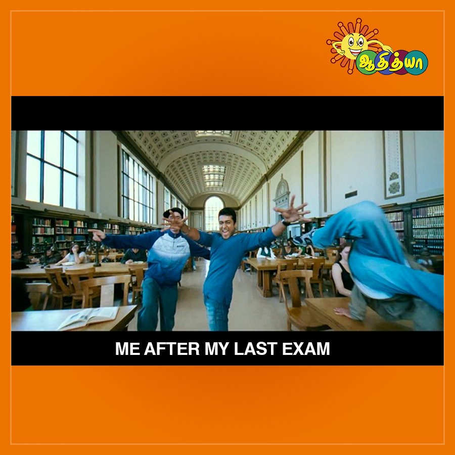 AdithyaTV's tweet image. சும்மா பந்தாடுவோம்ல. #TGIF #FridayFunTimes