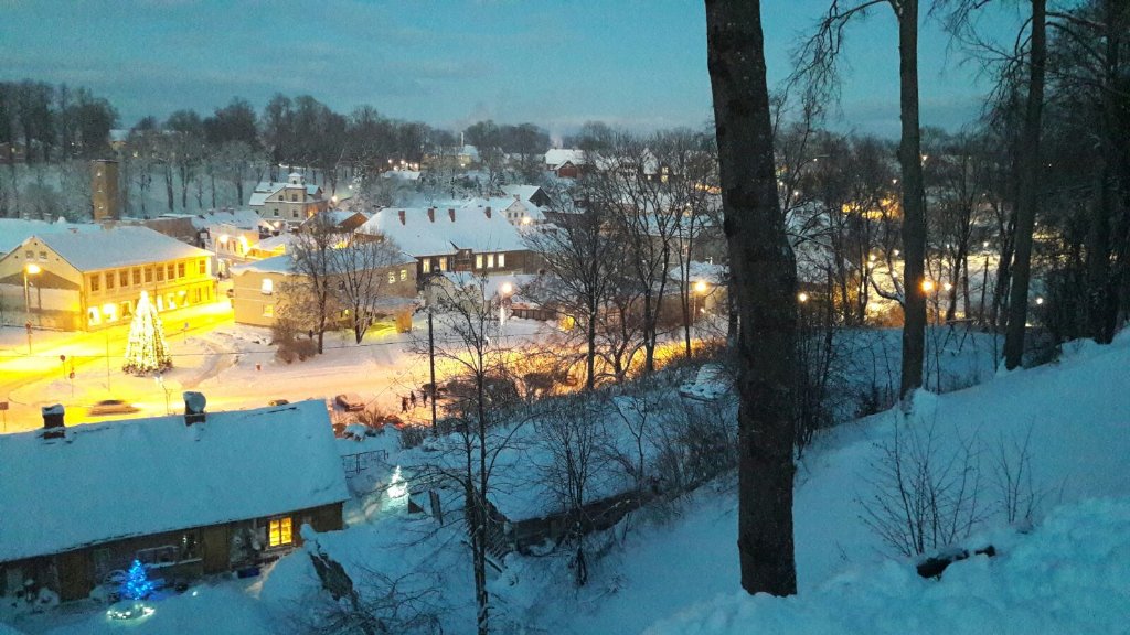 Talsu_novads's tweet photo. Skaistie Talsi sniegotajā ziemā!Izbaudiet! https://t.co/95OX1Xe7LW