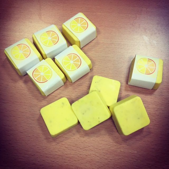 LBCityLibrary's tweet photo. Soap making at #marktwainlibrary for #makeitatmark program was a huge success! Participants took home a lemon & orange scented bar. https://t.co/zX2qOQT3VA
