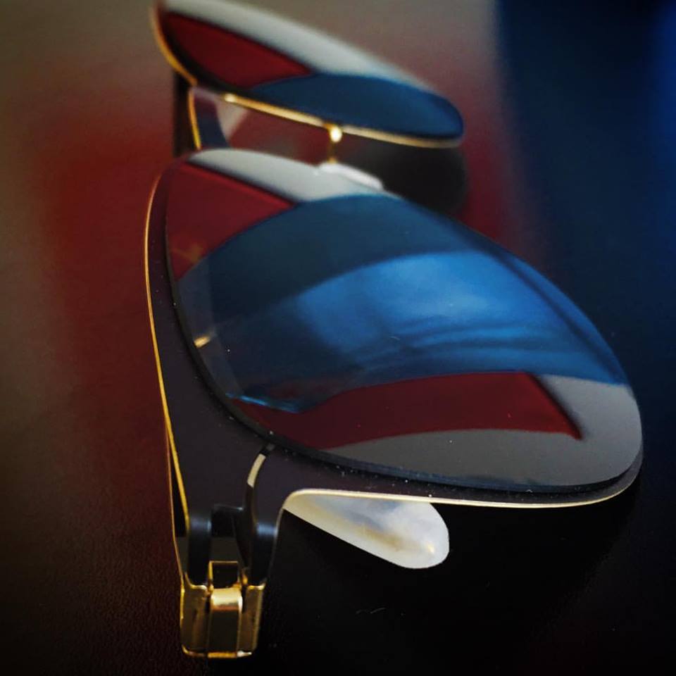 HyperOptikGR's tweet image. The Brody from Mykita in black with gold edges is hot!