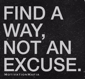 Ch.24 Take Charge! Excuses slow down change, creativity and innovation. #microdeservesit