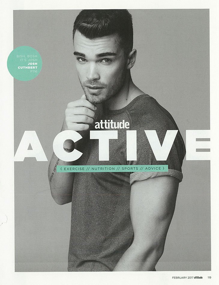 SelectModelMgmt's tweet image. Helping you keep ACTIVE this season its our hunk @JoshUJWorld in the latest issue of @AttitudeMag Make sure you grab a copy.....! #SelectMen