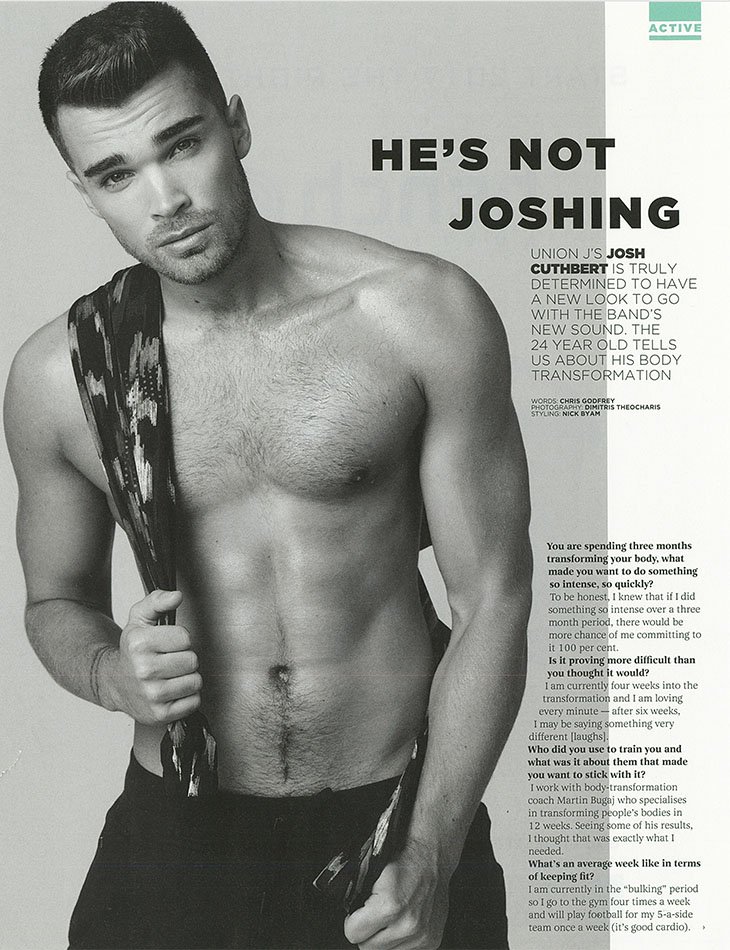SelectModelMgmt's tweet image. Helping you keep ACTIVE this season its our hunk @JoshUJWorld in the latest issue of @AttitudeMag Make sure you grab a copy.....! #SelectMen