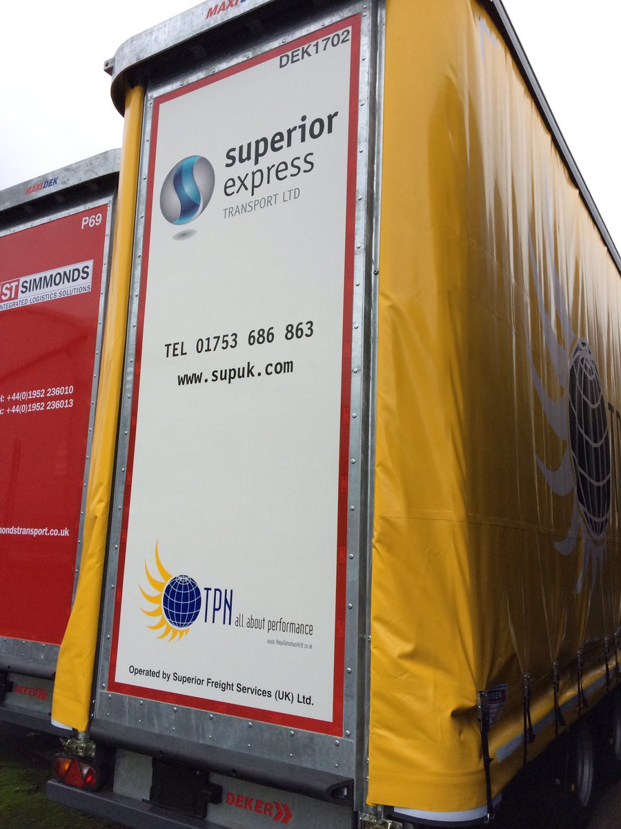 sign_tek's tweet photo. A @dekersolutions #maxidek for @OurTPN members @SUPERIORFREIGH1   Full colour print and vinyl graphics. https://t.co/MjEanM3uPn