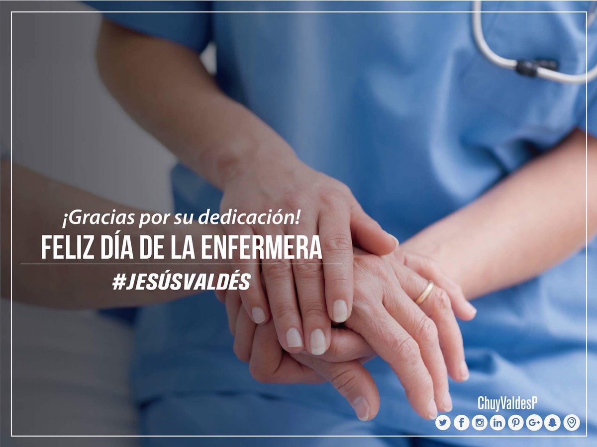 ChuyValdesP's tweet photo. Felicidades a todas las enfermeras que otorgan calidad y calidez a los pacientes. #diadelaenfermera #Culiacán https://t.co/hUgW8BIkEv