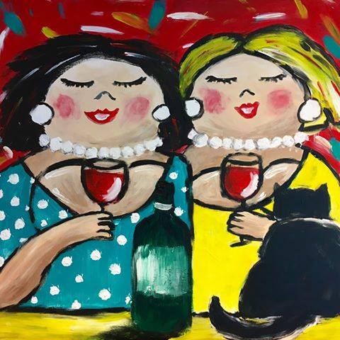 Let op! 19 januari zit VOL. Save the date: woensdag 22 maart en donderdag 20 april. Eat, drink, paint and have fun! deroodeschuur.nl/nl/agenda/pain…