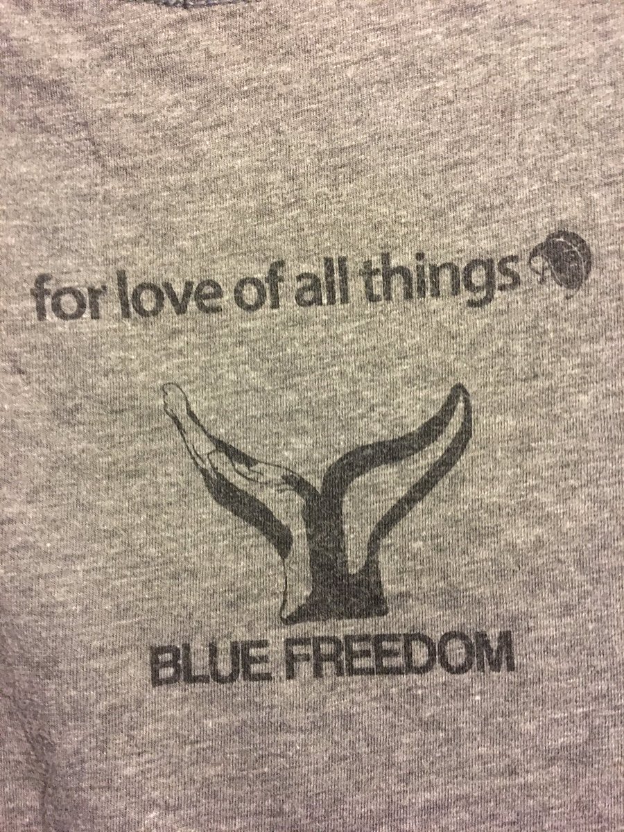 WelshSwiftie's tweet image. Gonna to be wearing my shirt a lot lately in honour of our big prince @FLOATapparel @BlueFreedomOrg #Tilikum