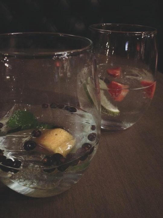 Gin Bar - interactive Gin &amp; Tonic bar was a huge hit! #events #partyideas #cocktailstations