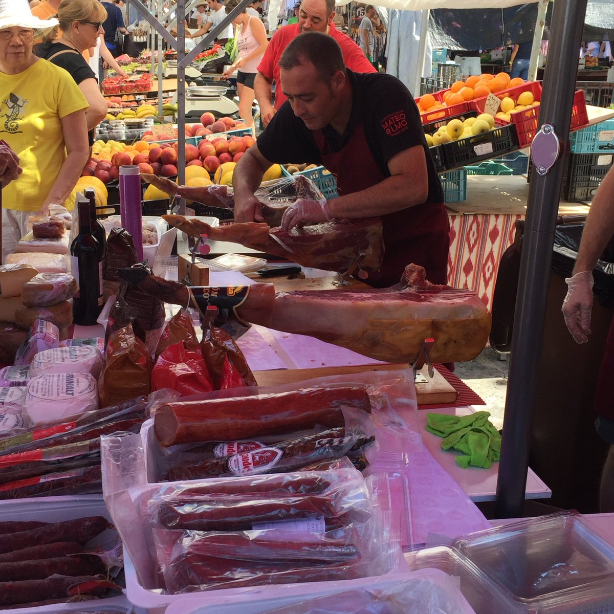 #GetMeOnPassport Pollensa Market Mallorca