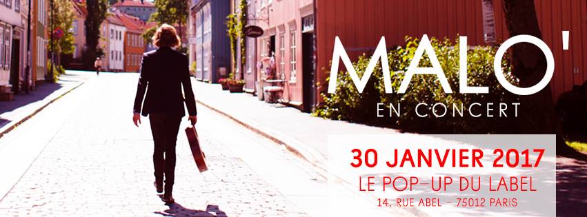 SonyMusicFr's tweet photo. Le 30.01 on se retrouve au @LePopUpduLabel pour le concert de @OfficialMALO ! 
Billetterie➡https://t.co/ekOwftpj3W https://t.co/xcMryth3o2