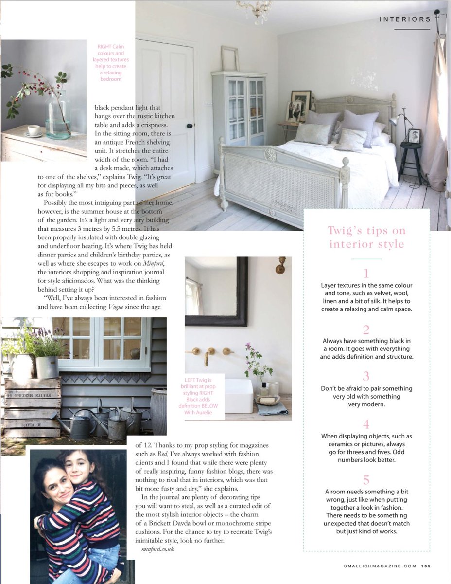 LORN RD featured in the Feb issue of #Smallish Magazine #stylingtips from <a href="/TwigHutchinson/">Twig Hutchinson</a> #lightlocations
