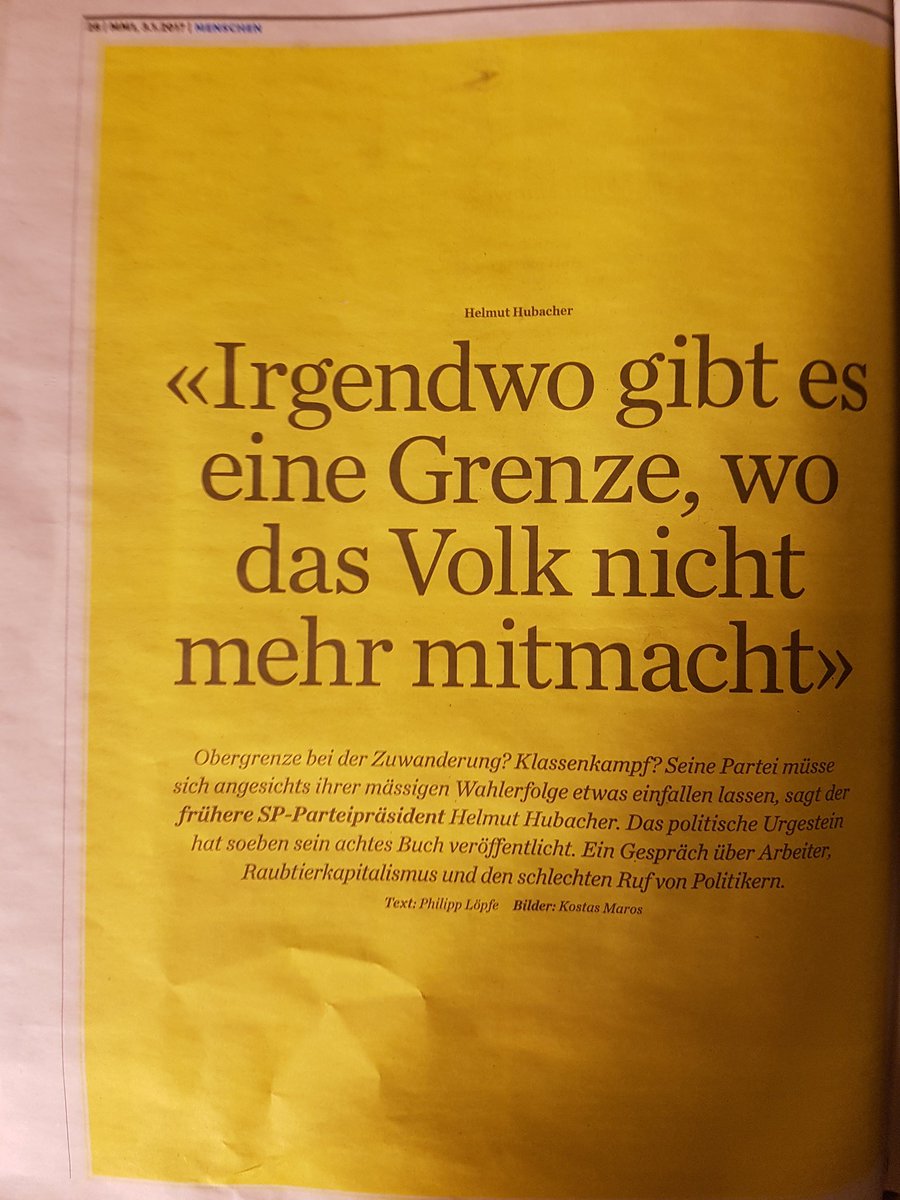 Eidgenossennews 🇨🇭 on Twitter "Gehe ich richtig in der Annahme, dass Sie definieren, was modern