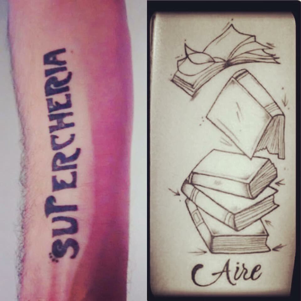 Supercheria's tweet photo. Qué orgullo y emoción para nosotros que alguien decida llevarnos en su vida para siempre ❤️

#supercheros #tatuajes https://t.co/DNHUjGOzmw