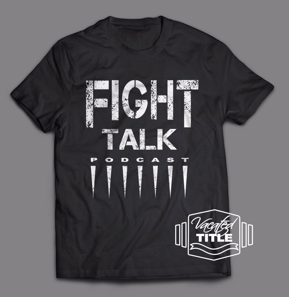 #FightTalkPodcast shirts are available 👊🏼👍🏼
<a href="/WAManeuver/">What A Loser</a> <a href="/VacatedTitle/">Shadow Champ</a>

iTunes:
tinyurl.com/jhtdnw6

PodOmatic:
tinyurl.com/jlyxpnz