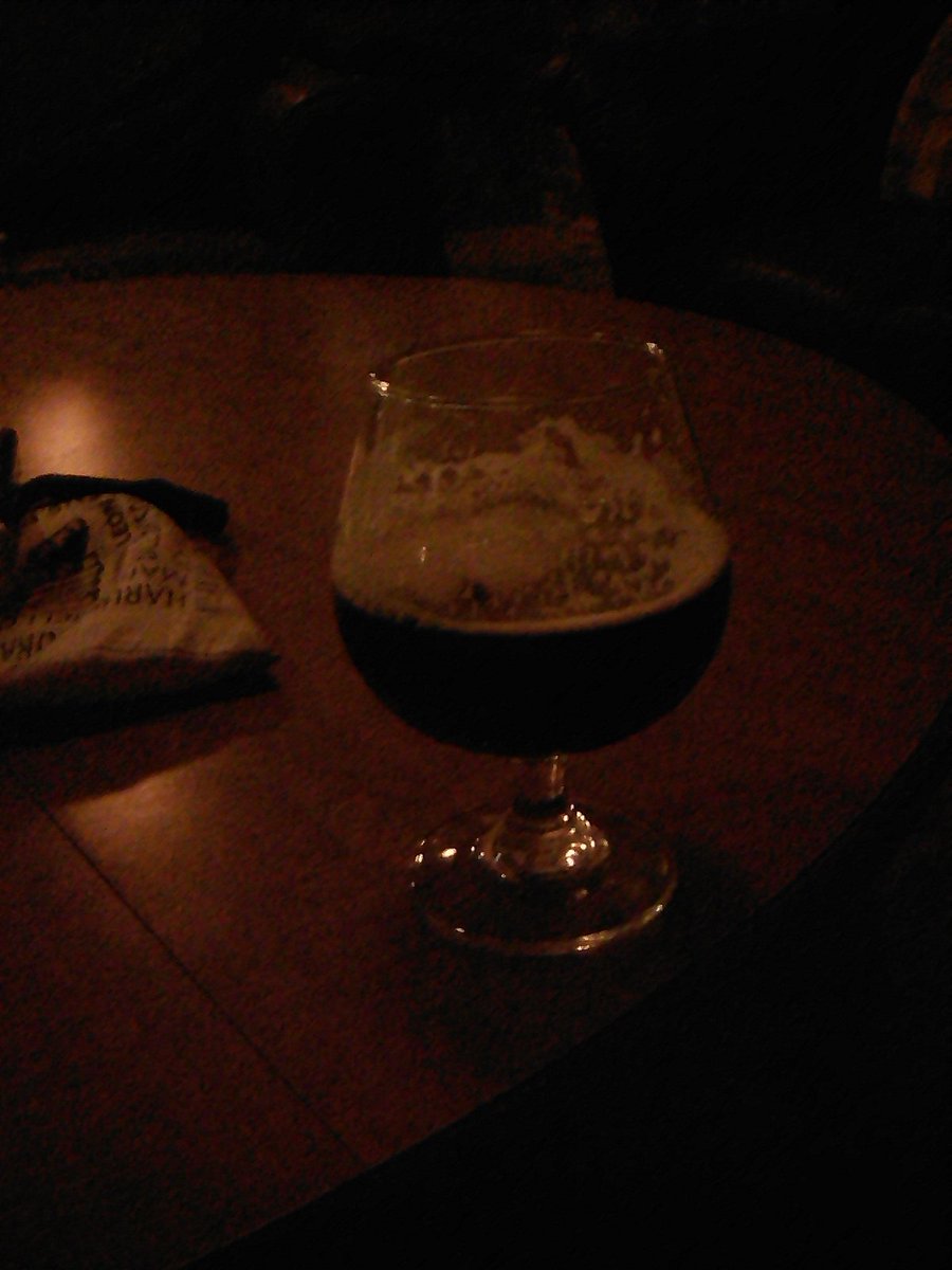 mikrobier's tweet photo. Think densely chocolatey stout, studded with fig jam aromas , in a solid, liquoricey black malt backdrop. @TriggerfishBrew  Black Marlin https://t.co/9pt5svuXG9