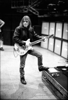 Happy Birthday to the driving force of one of the greatest bands ever.... Malcolm Young! 