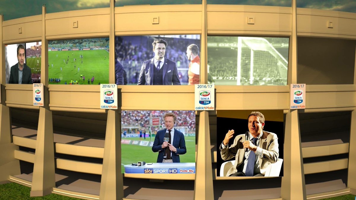 Alle 21:00 Calcio Totale con Oscar Buonamano, Giancarlo Febbo, Giovanni Tontodonati e Daniele Barone. Al telefono, Gigi Riva #rete8sport