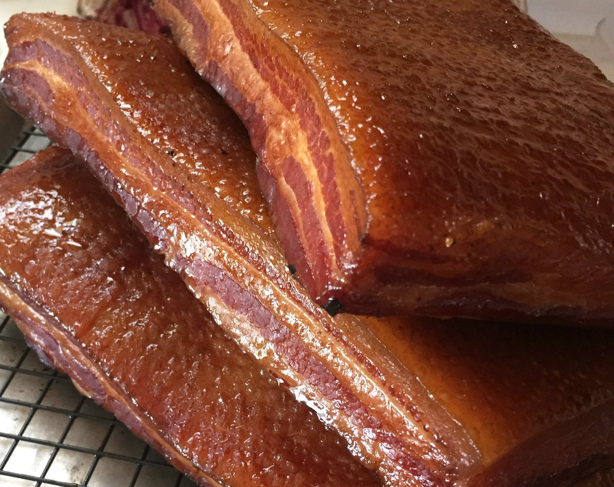Come try the freshest, made-in-house Hickory Smoked bacon in Central Indiana! #bacon #CraftBeer #inbeer <a href="/HoosierBrewCo/">Hoosier Brewing Co.</a>