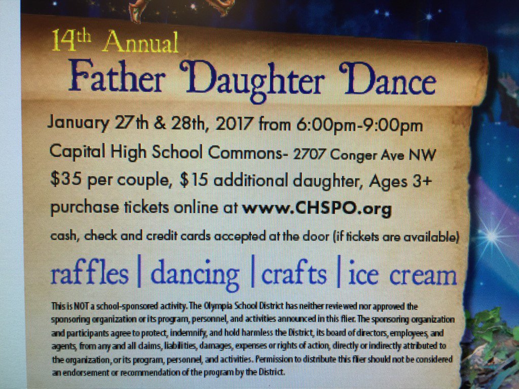 CapitalHighCoug's tweet photo. Spread the word-Support CHS PTO! https://t.co/XdePgxcFGr