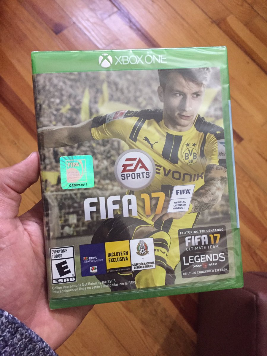 LOS AMO <a href="/Xbox_Army/">Xbox Army</a> <a href="/XboxMexico/">Xbox México</a> y @eamexico ¡gracias por el mejor regalo de reyes! 

RT para participar en rifa del FIFA 17, ¡YAAA!