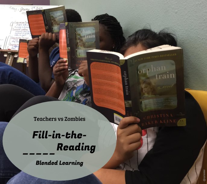 TvsZed's tweet photo. Simple Reading Strategy: Fill-in-the-Blanks (Way better than popcorn!) https://t.co/34I9nMXwjO #engchat #blendedlearning #literacy #tvszed https://t.co/Ip8RxV4z6g
