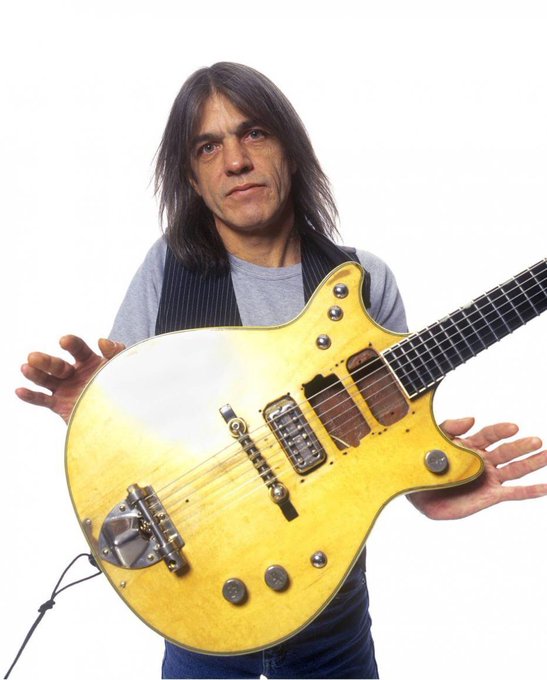 Happy birthday to guitarist Malcolm Young! 