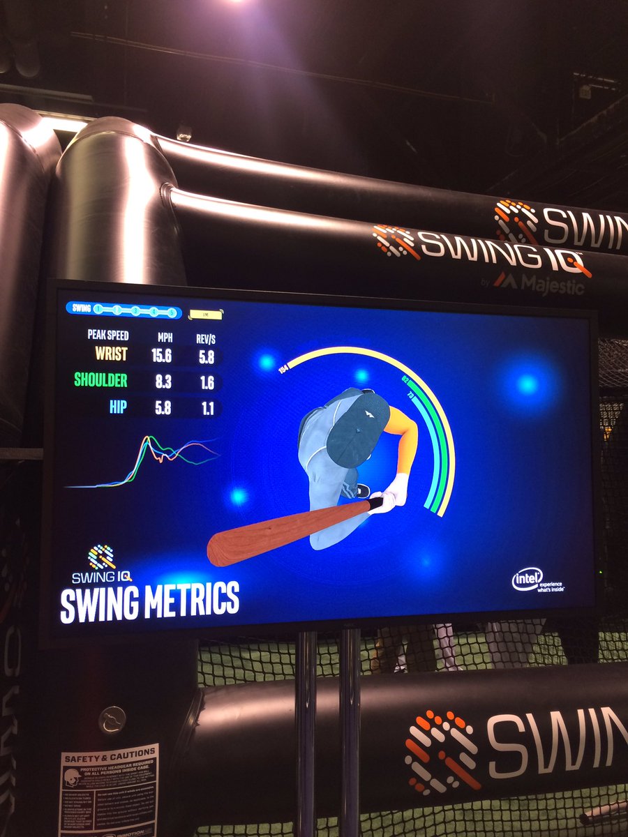 elite_baseball's tweet photo. .@SwingIQ is the first wearable tech to measure the kinetic sequence of the swing. Stop by 901 for a demo #ABCA2017 https://t.co/RNglc5AiRx