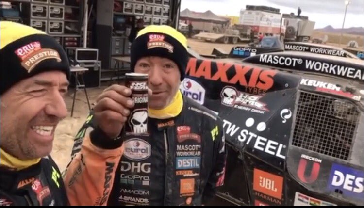 #Dakar2017 <a href="/TimCoronel/">Tim Coronel</a> <a href="/TomCoronel/">Tom Coronel</a> <a href="/dakar/">DAKAR RALLY</a> #nofear  #nofearenergydrink #shownofeardrinknofear #jumbosupermarkten 

facebook.com/nofearnederlan…