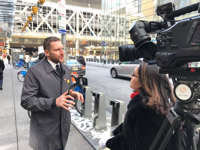 kiernanc's tweet photo. @psteely of @transalt talks to @ReutersBiz on why bike share is the fastest growing mode of transportation in NYC https://t.co/n77gdx3y9F