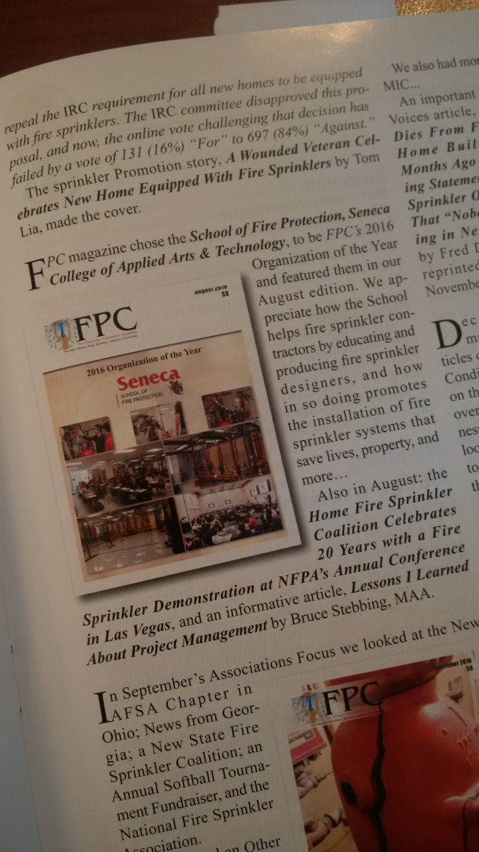 PugsleySeneca's tweet photo. Love the "Top Stories of #2016Wipe wrap up from @fpcmag #LearnItLiveIt
#MySenecaFire
#SenecaProud https://t.co/eLxq1dqAvn