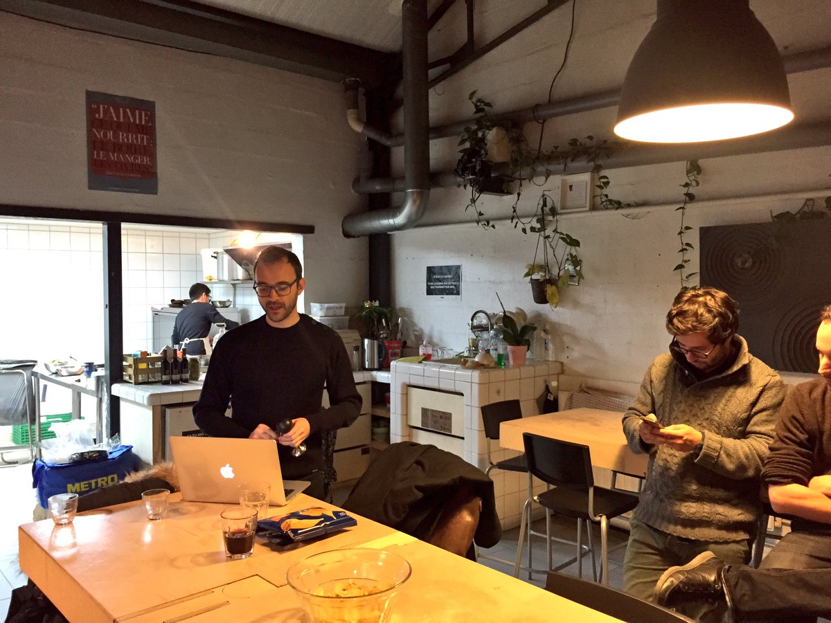 OrianneLedroit's tweet image. En direct des voeux de @OpenSourcePol chez @wevolumes : retour sur les projets 2016 et perspectives 2017 #civictech