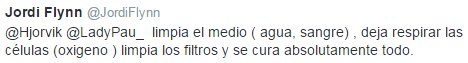 El MMS limpia el medio ( agua, sangre) , deja respirar las células (oxigeno ) limpia los filtros y se cura absolutamente todo.