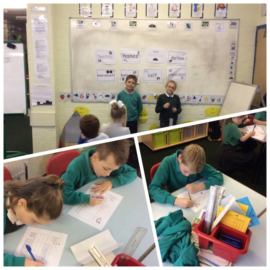 Springwood_Prm's tweet photo. #springbeaumaris showing of their Welsh skills. #springwelsh https://t.co/VPpwcBl7ui