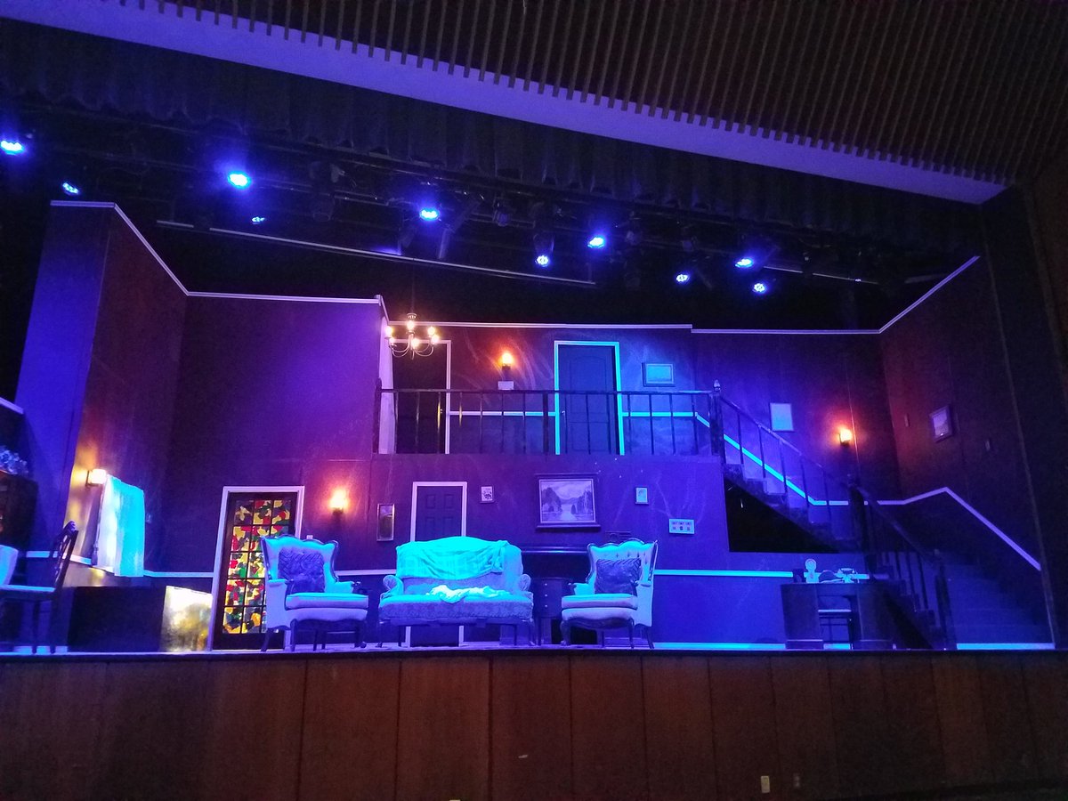 HeathGammon's tweet photo. Come see Arsenic and Old Lace at Lakeview Centennial High School this weekend!

#WeAreLC 
#BleedBlue 
#LCTheatre 
#WinnersDoWhatLosersWont https://t.co/GYYVaG6qna