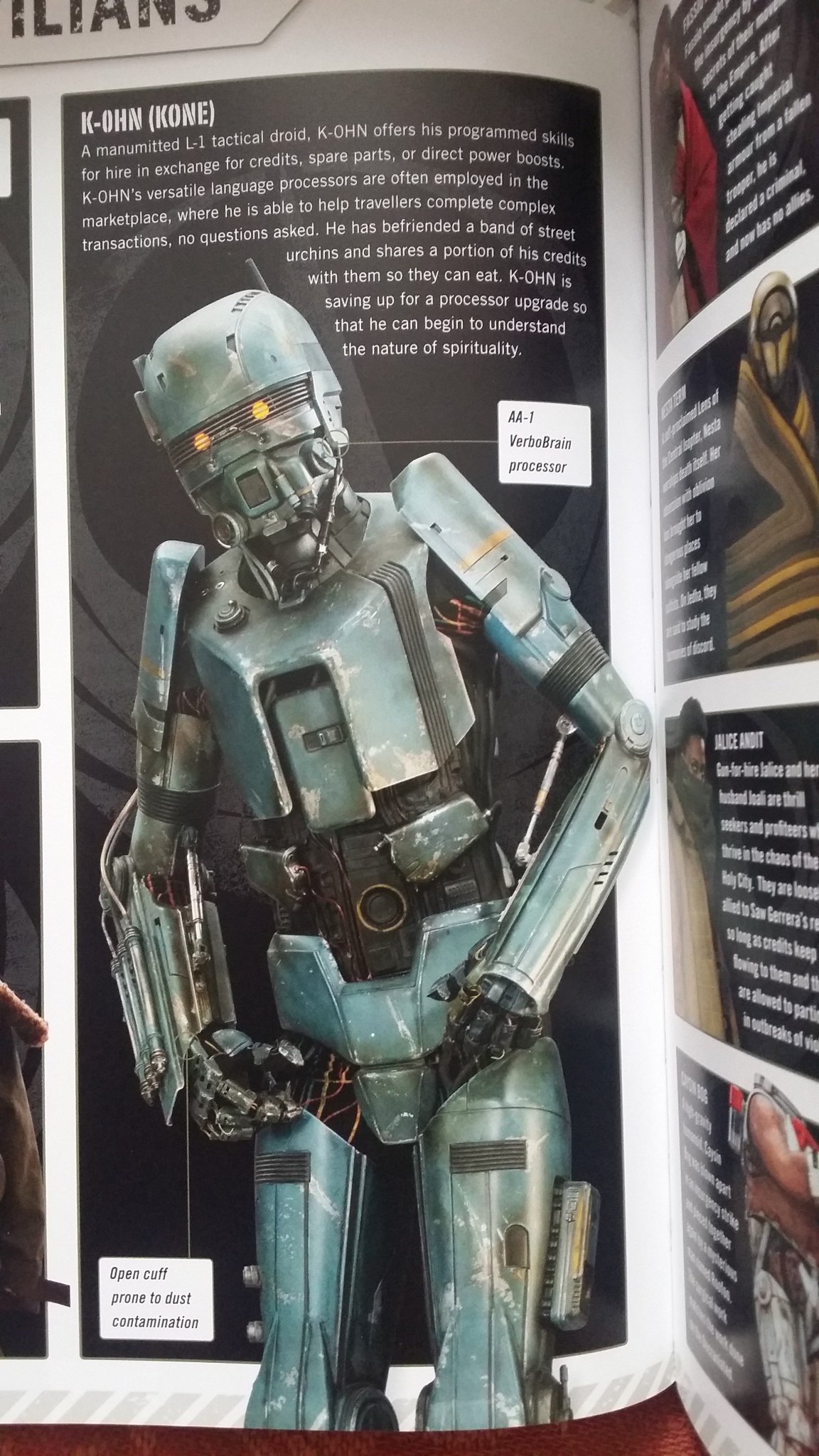 Dee Tails This Is The L 1 Droid I Get To Play In Rogue One Steelewars 4 More On L 1 Droid K Ohn Kone Check Out T Co 9a0fgwsakh Rogueone T Co 77wpuskdlk