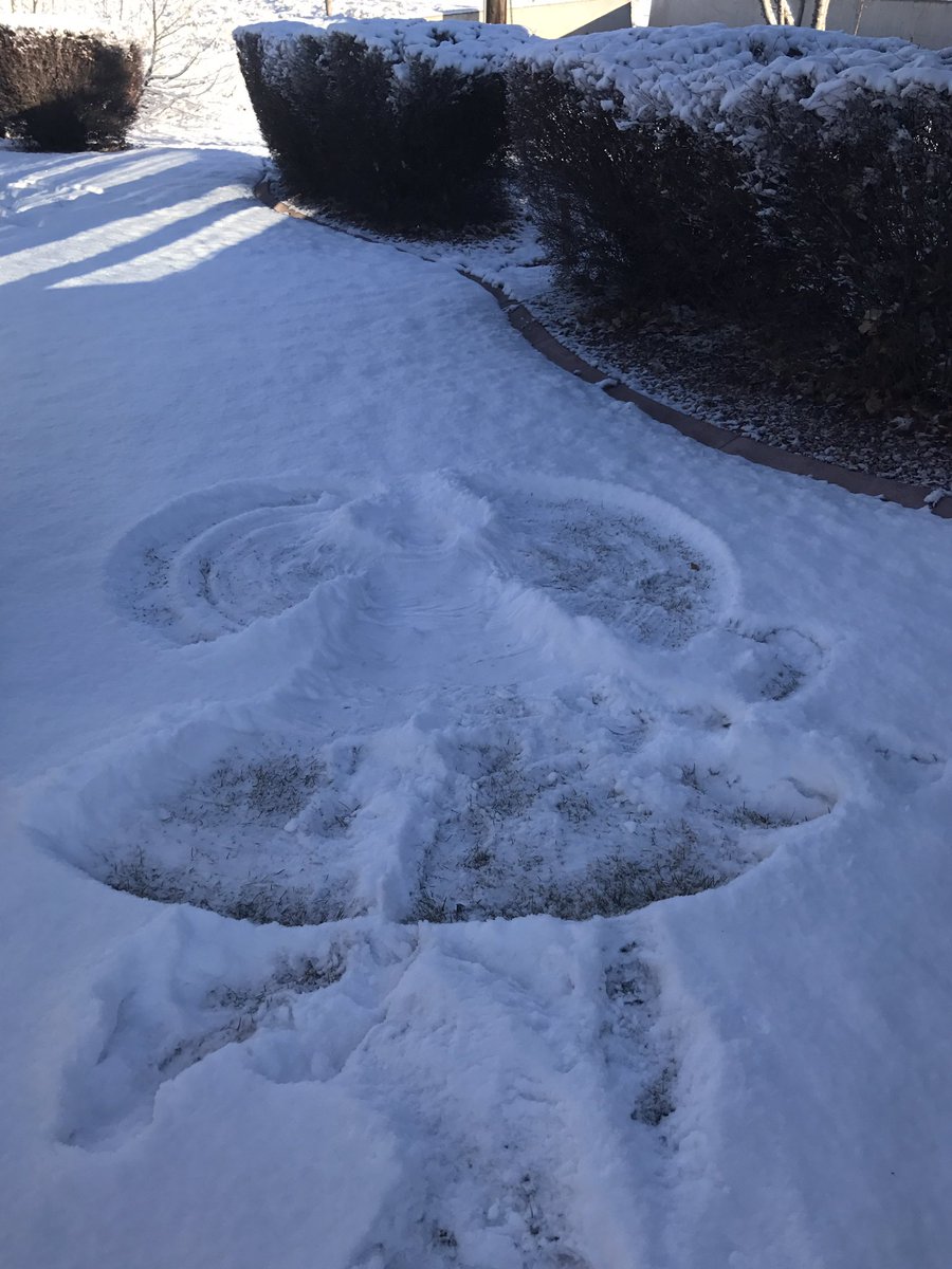 ExtremeHuntres1's tweet photo. Love me a snow angel.. https://t.co/Idl4c4gRdr