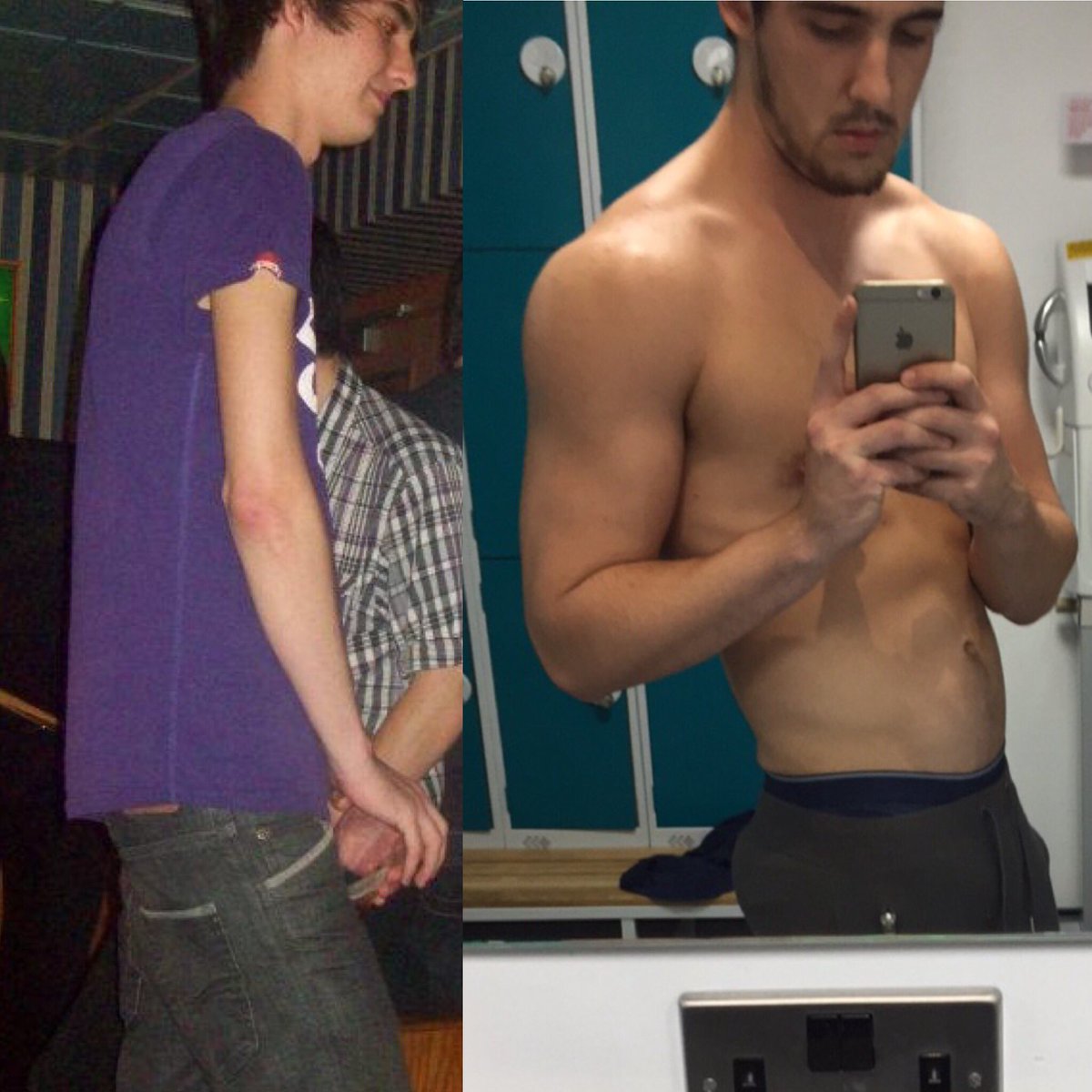 AaronW1993's tweet photo. Gains a coming, 162lbs to 197lbs #RoadToBig #EatBigGetBig https://t.co/R4exjZZdmi