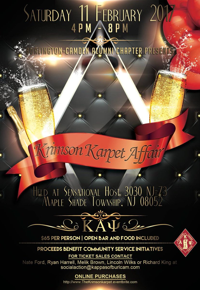 Please support the men of <a href="/KappasofBurlCam/">KappasofBurlCam.org</a> on their Krimson Karpet Affair.