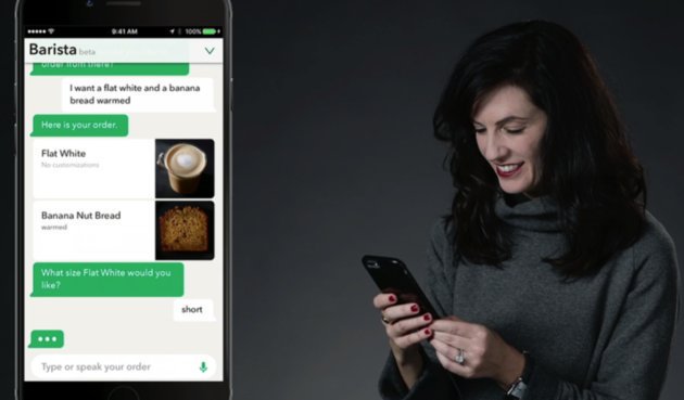 #Coffee from a #chatbot: <a href="/Starbucks/">Starbucks</a> unveils ‘My Starbucks Barista’ for mobile orders via <a href="/geekwire/">GeekWire</a>  
ow.ly/VcoK307HX8c