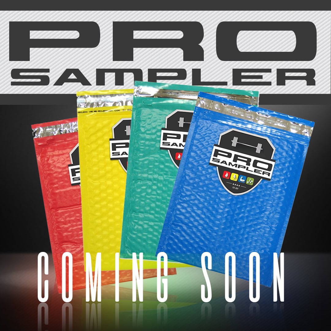 PRO_sampler's tweet photo. #protein #preworkout #aminoacids #fatburners #supplements #samplebox #FitnessMotivation #FitnessFriday https://t.co/diZtmhB0vj