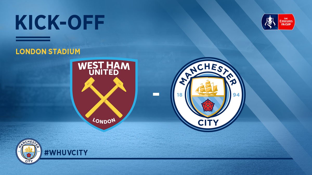 ManCity's tweet photo. Here we go... We're in it to win it! Come on City! #whuvcity https://t.co/vbEcysF2Yc