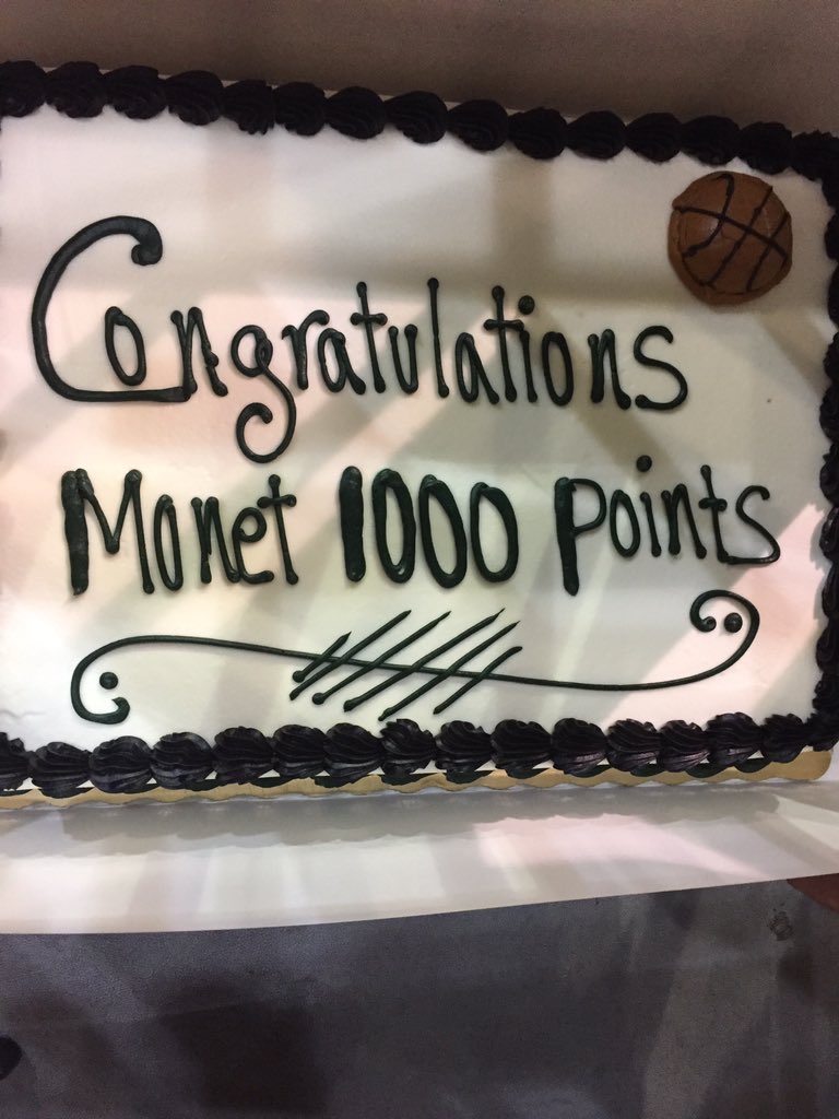 1000 career points for Monet Burkett #1 @PalmettoRidgeHS girls BBall. @NDN_PrepZone @nphssports @collierschools #ccpssuccess #thousandpoints