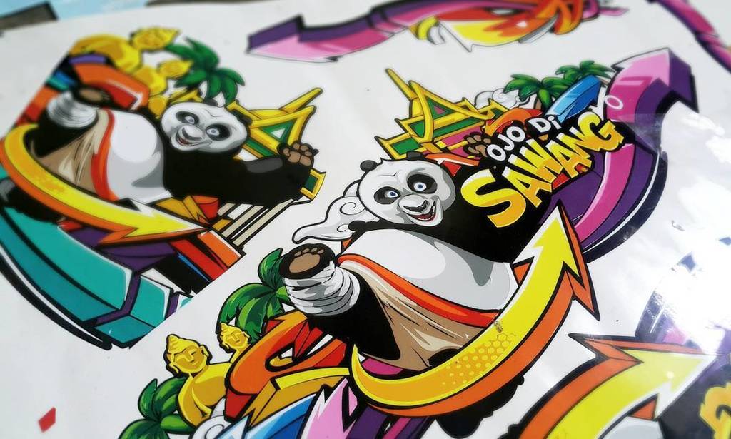 Blacksheep Stick Art On Twitter Honda Beat Kungfu Panda Cutting