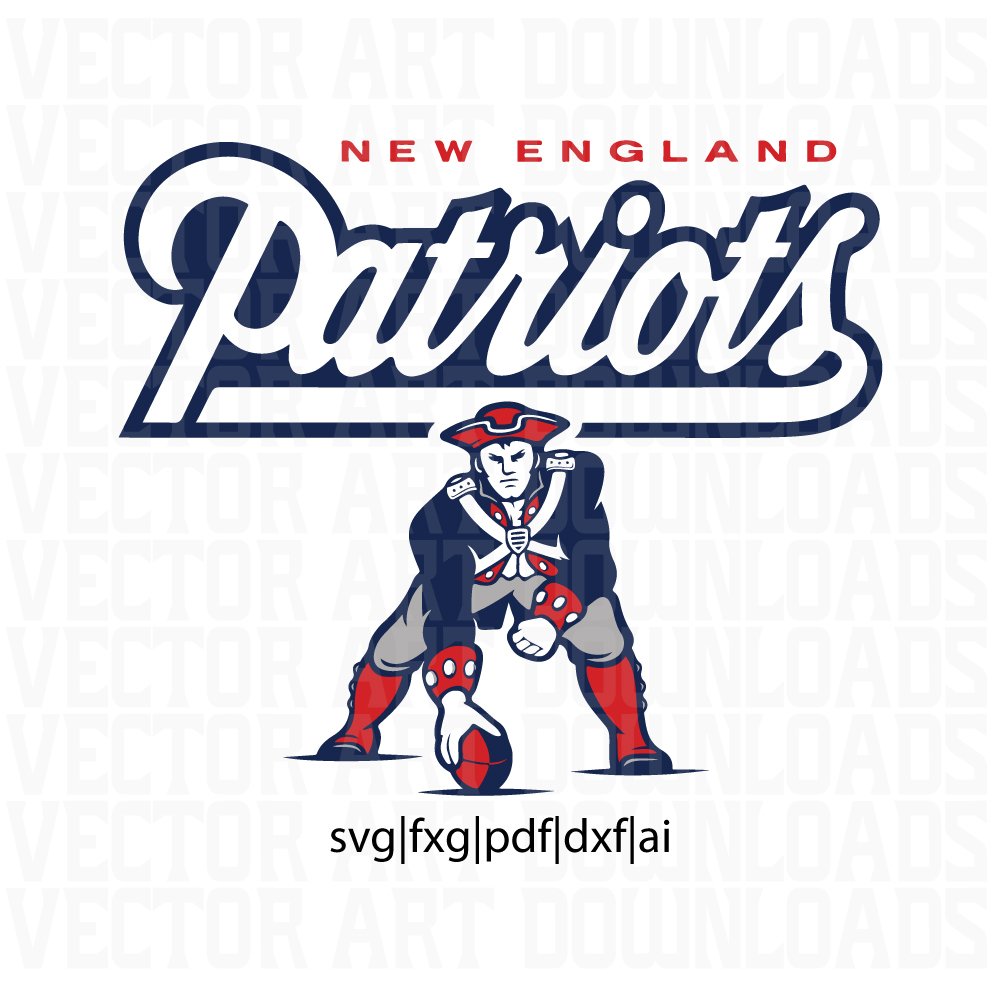 Vectorartdownloads On Twitter New England Patriots Inspired Classic Logo Download Vector Svg Dxf Clipart Https T Co 6achfbraq9 Via Etsy Illustrator Photoshop Https T Co Ykydlq1s98
